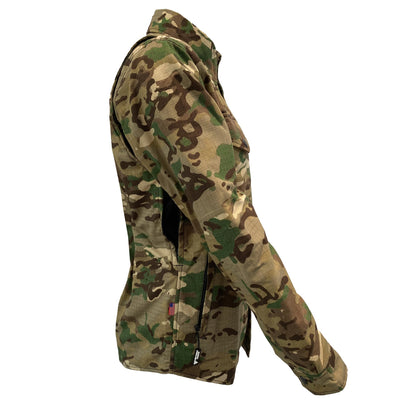 Protective Camouflage Shirt with Pads for Women "Delta Four" - Light Color