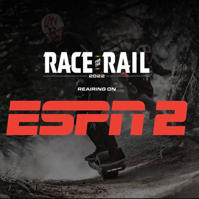 Race For The Rail Reairing on ESPN 2