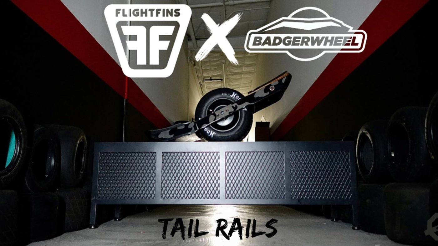 Badger Wheel x FlightFins Tail Rails Install and Review