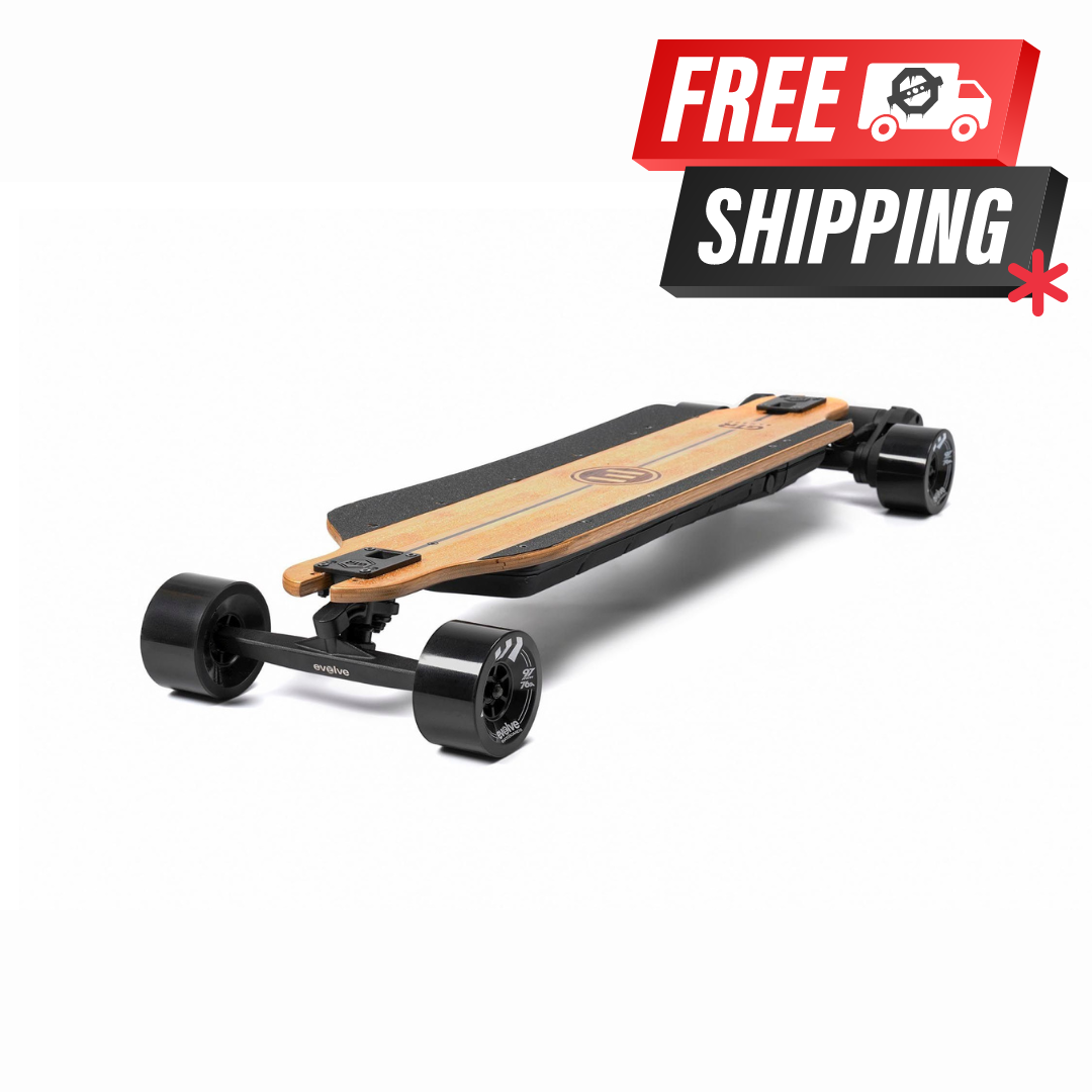 Evolve GTR Series 2 Street Electric Skateboard - Bamboo Edition