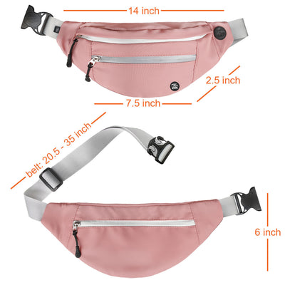 Zol Moda Waist Bag (Pink)