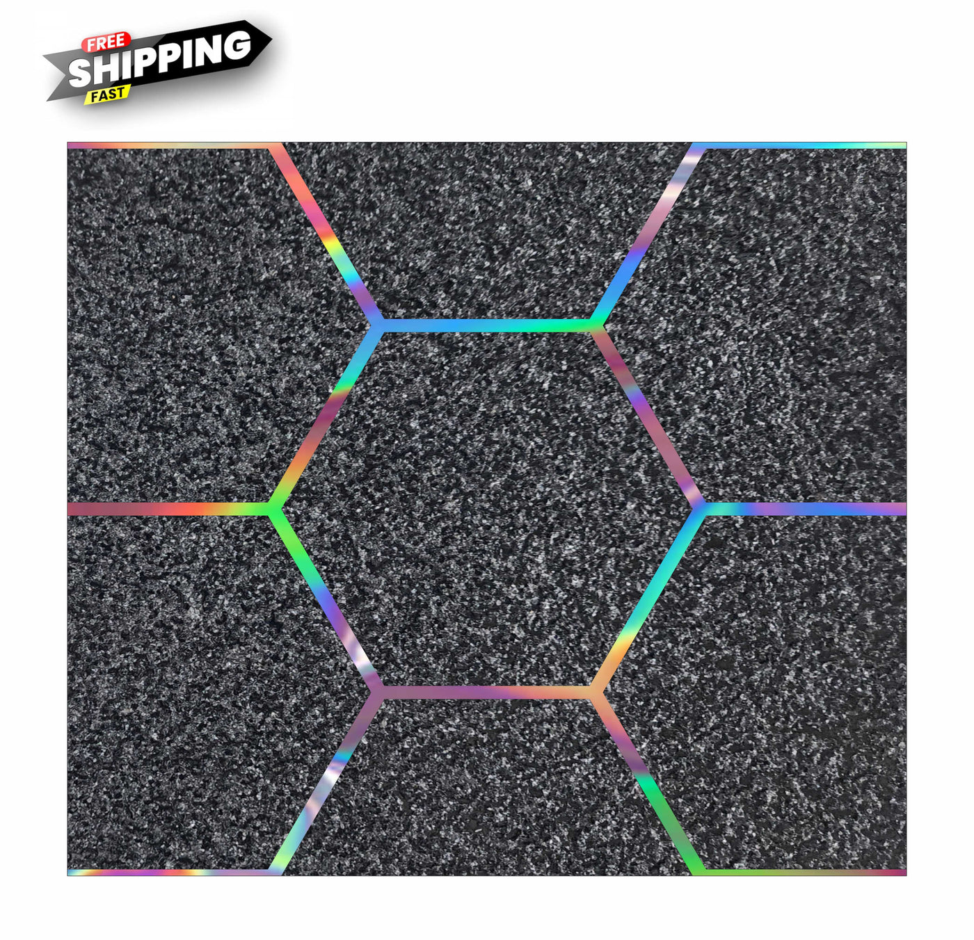 5" Hex 1WP Ignite Grip Tape - 11"x12" Sheet - No Foam