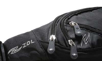 ZOL Classic X Sport and Travel Fashion Fanny Pack Men Women Waist Bag 3 Pockets