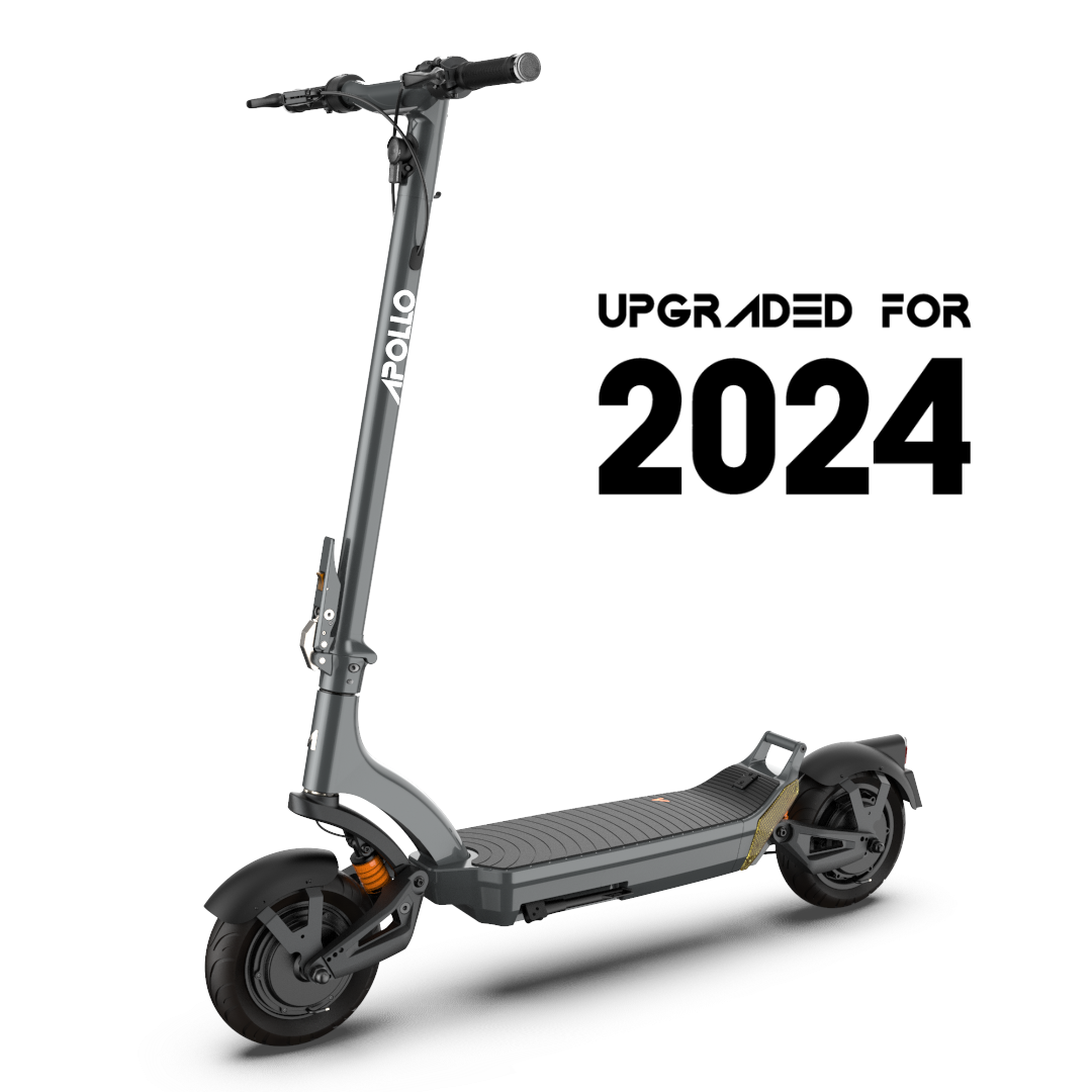 Apollo City 2024 dual-motor premium commuter scooter. Image courtesy One Stop Board Shop.