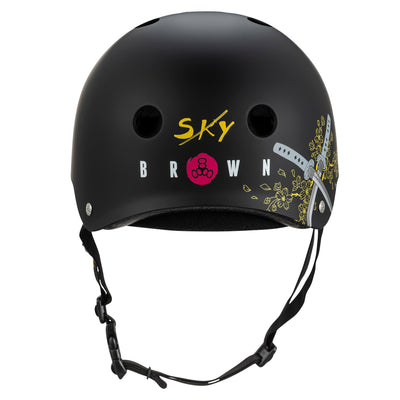 The Certified Sweatsaver Helmet - Sky Brown Signature Edition by Triple 8