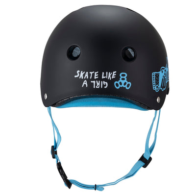 The Certified Sweatsaver Helmet - Skate Like A Girl by Triple 8