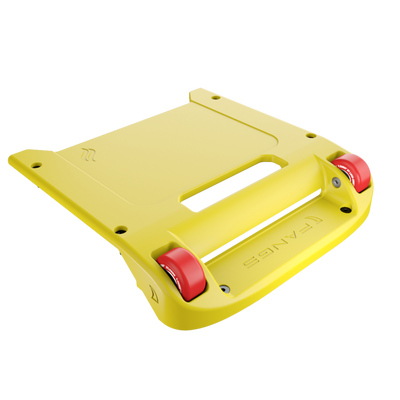FANGS - Yellow Bumper and Red Wheels - Onewheel+ XR