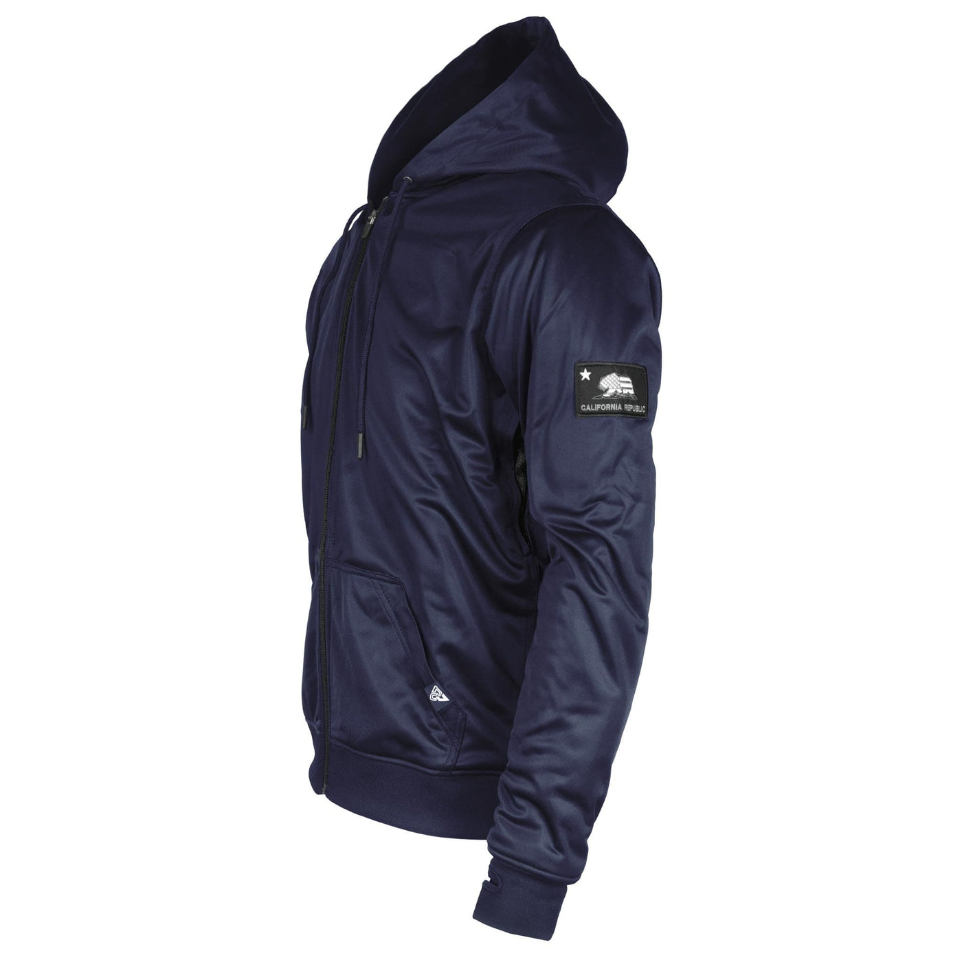 Ultra Protective Hoodie with Pads - Dark Navy Blue Solid