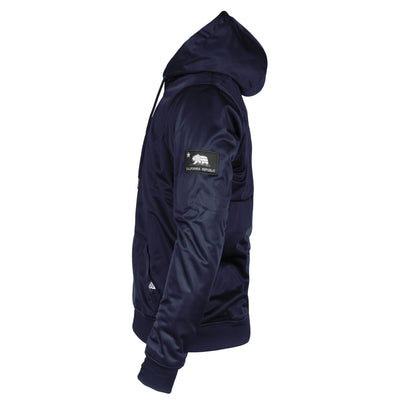 Ultra Protective Hoodie with Pads - Dark Navy Blue Solid