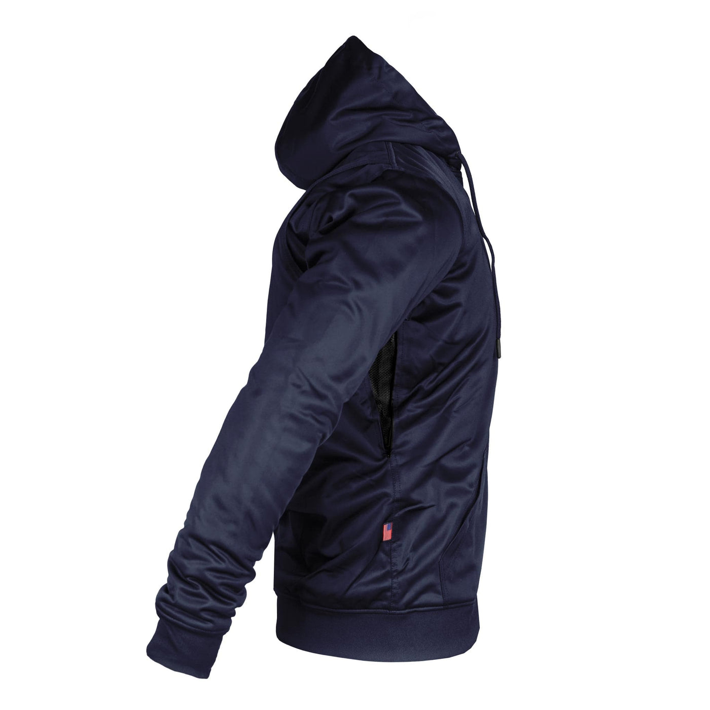 Ultra Protective Hoodie with Pads - Dark Navy Blue Solid