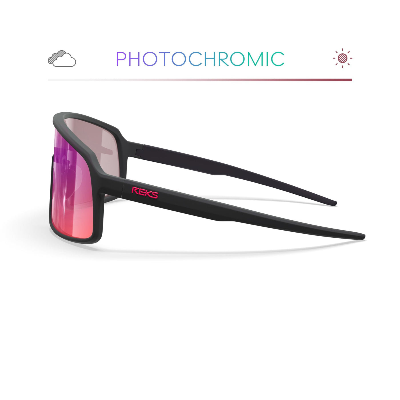 REKS® K-Shield Kontrast Photochromic Sunglasses