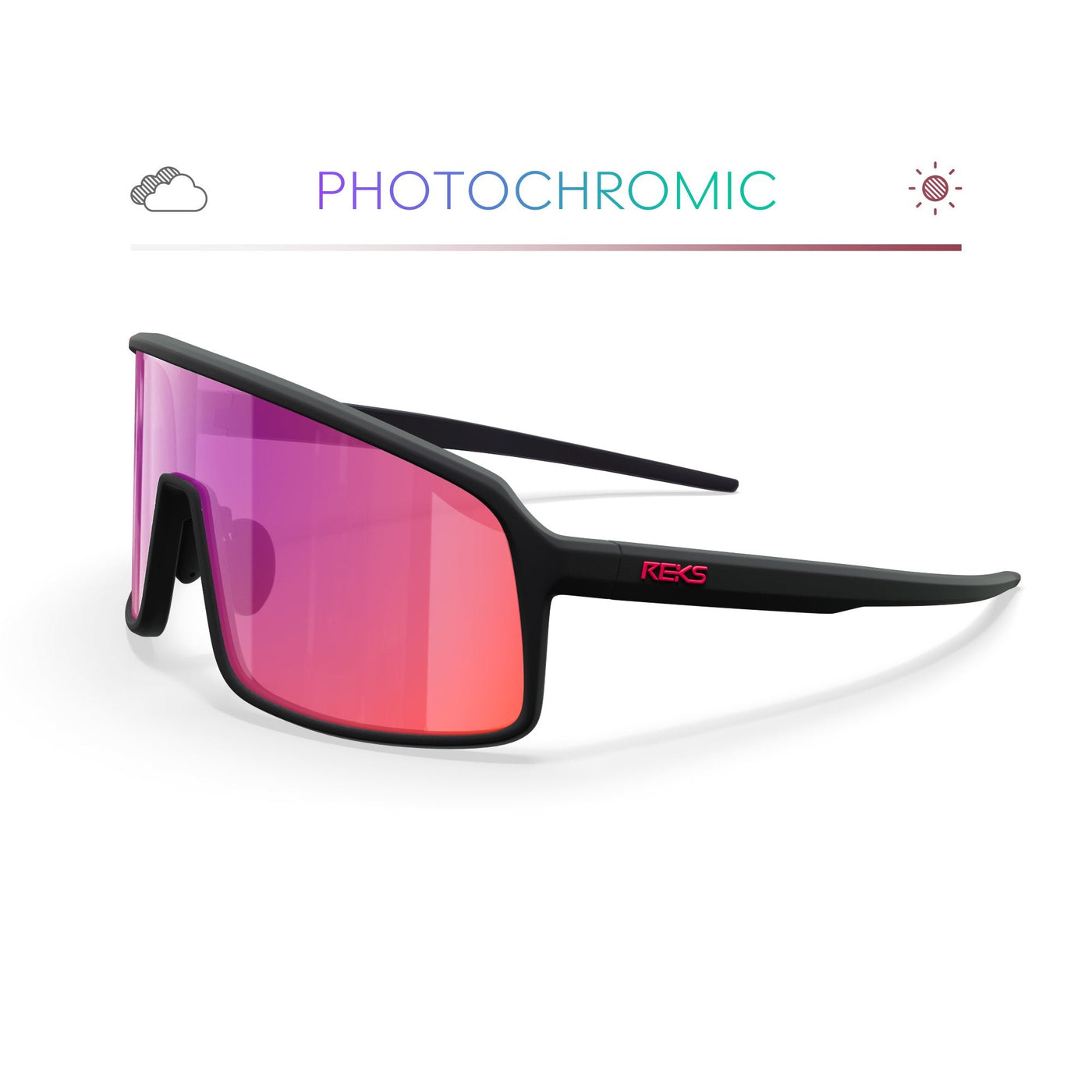 REKS® K-Shield Kontrast Photochromic Sunglasses