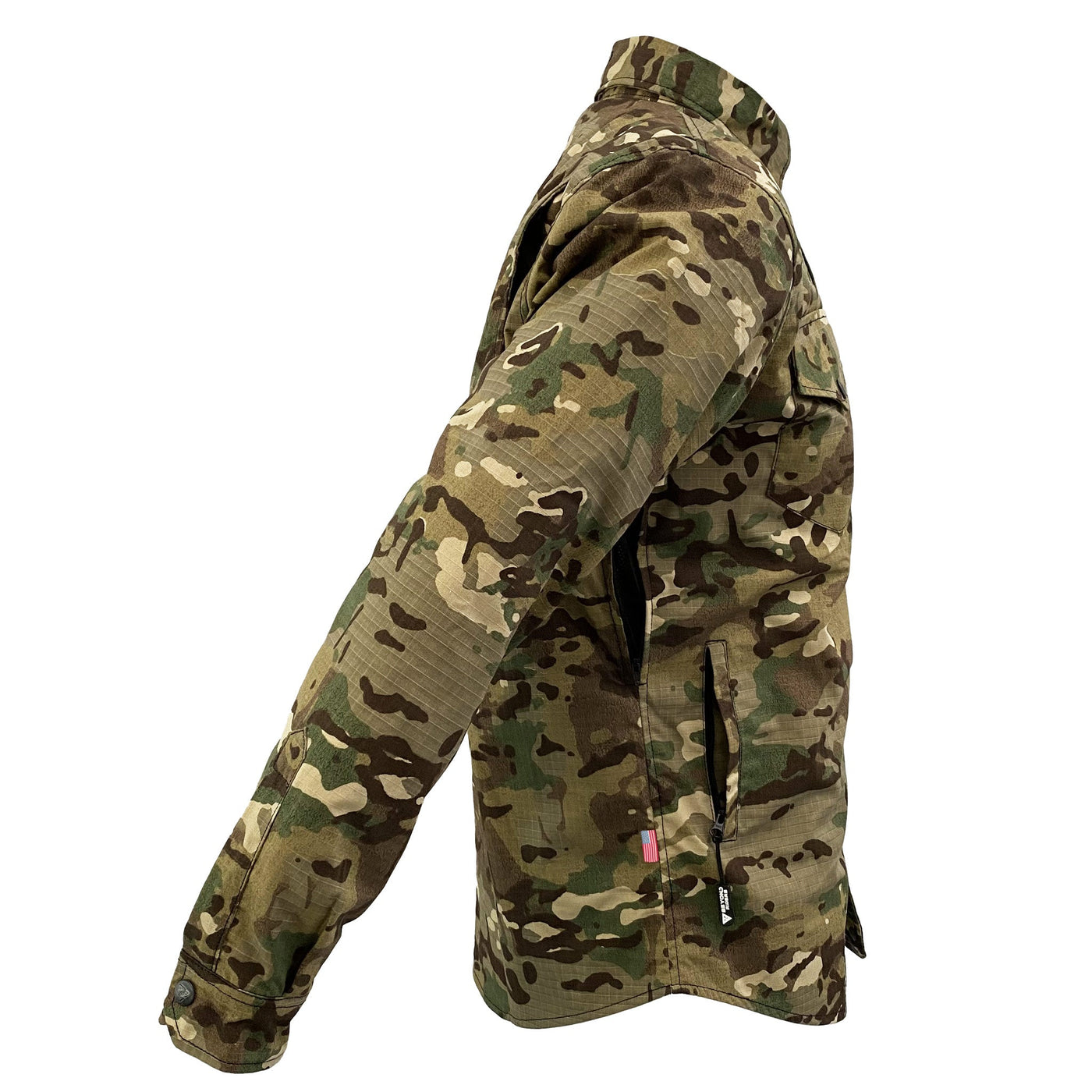 Protective Camouflage Shirt with Pads "Delta Four" - Light Color