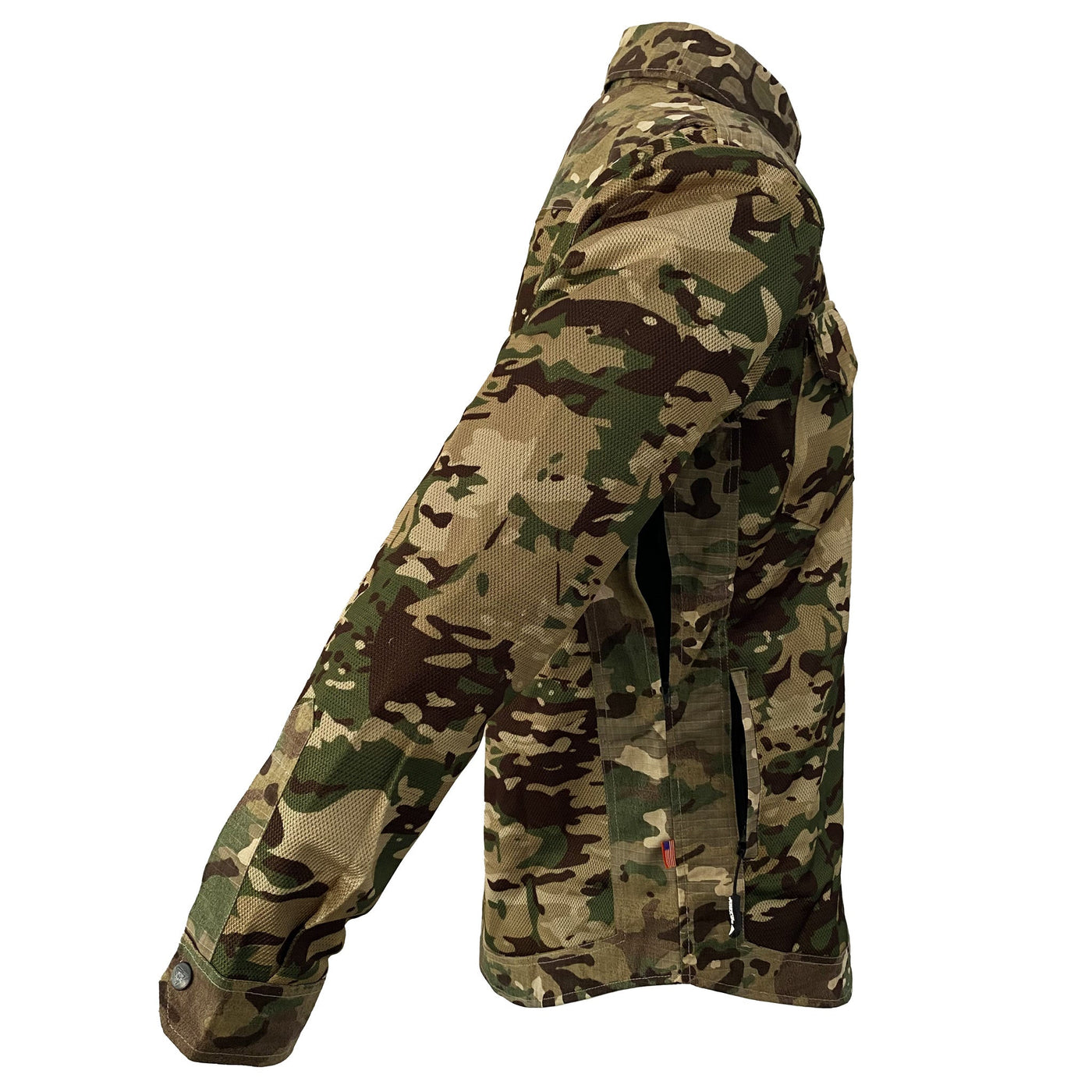 Summer Mesh Protective Camouflage Shirt "Delta Four" with Pads - Light Color