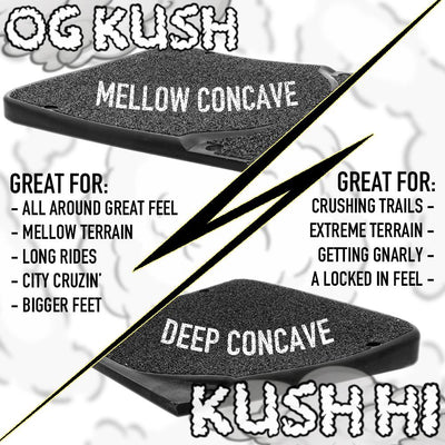 Kush Rear Concave Footpad - Onewheel+ XR