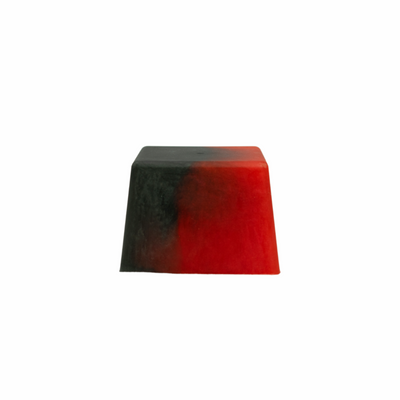 OSBS Bonk Rocks - "The Cube" - Red and Black Swirl