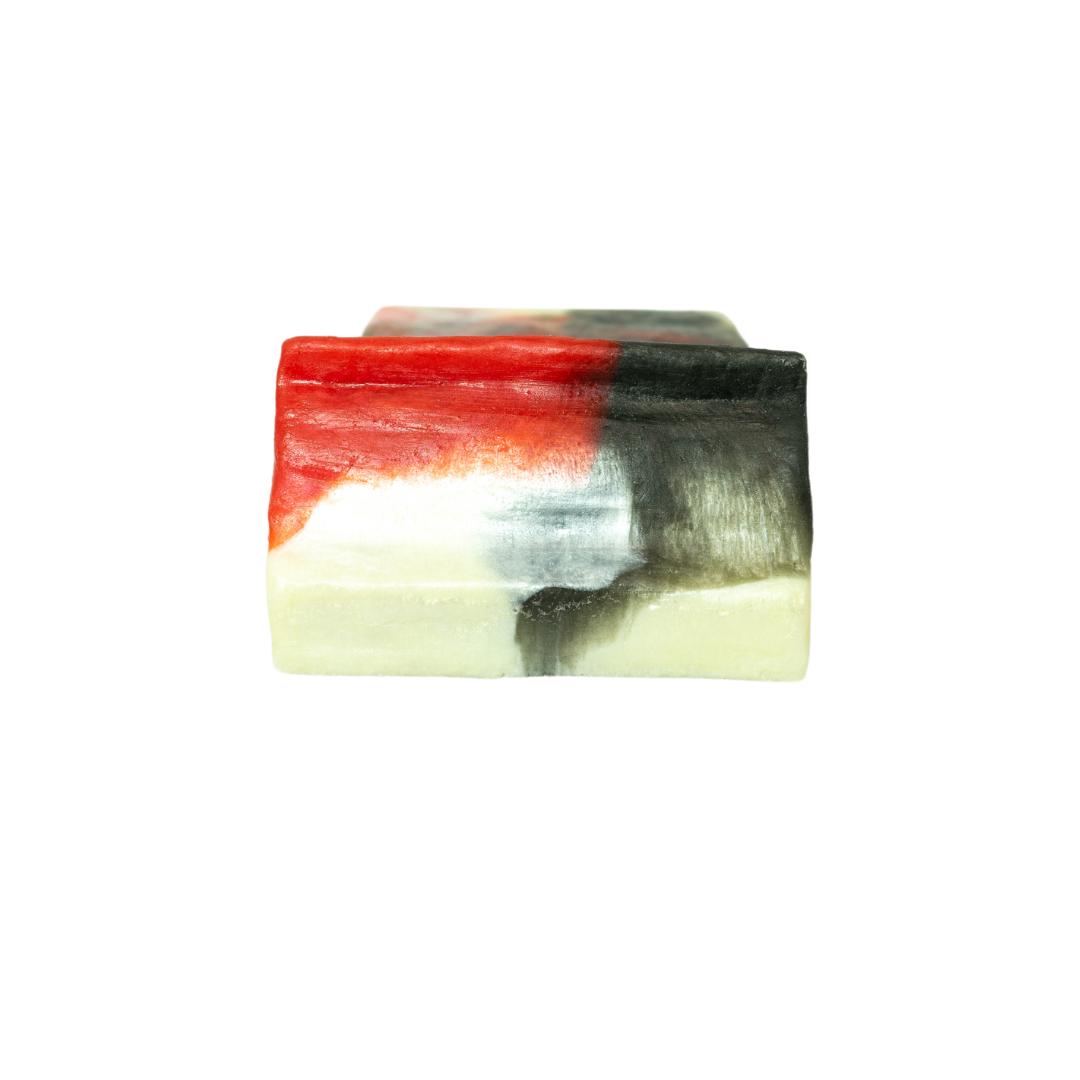 OSBS Bonk Rock - The Ramp Rock - Red, Black, and White Swirl