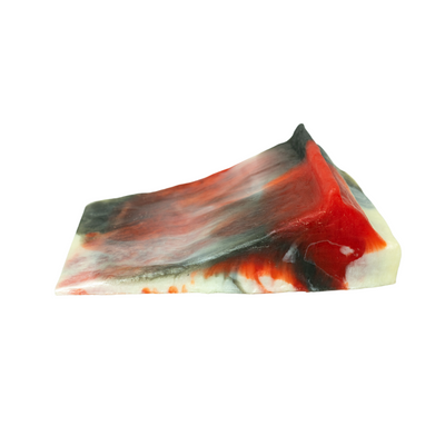 OSBS Bonk Rock - The Ramp Rock - Red, Black, and White Swirl