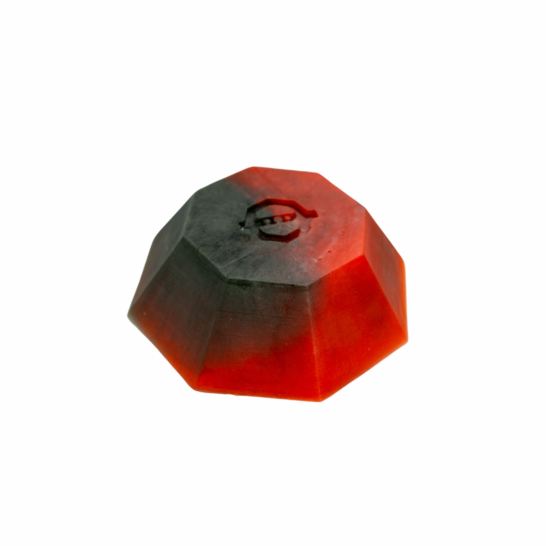 OSBS Bonk Rocks - "The Rocktagon" - Red-Black-Swirl