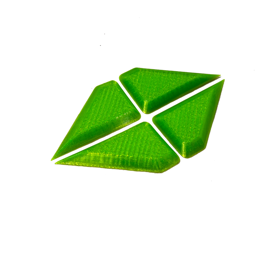 Sour Apple Green OSBS Rail Armor for Onewheel Pint and Pint X - Onewheel Rail Guards
