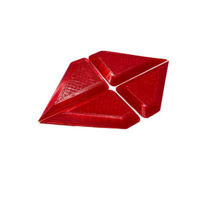 Ruby Red OSBS Rail Armor for Onewheel Pint and Pint X - Onewheel Rail Guards
