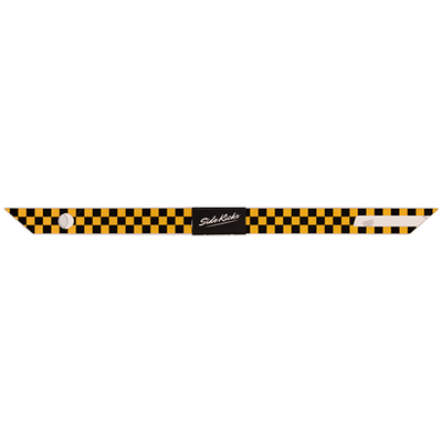 Onewheel Growler Checkered Yellow and Black Sidekicks HD - Rail Guards