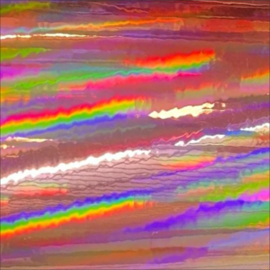 1WP Holographic Color Wraps 11"x12"