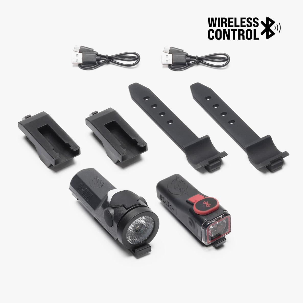 SL-1000+ Headlight & SL-R1+ Brake Light Bike Bundle by ShredLights