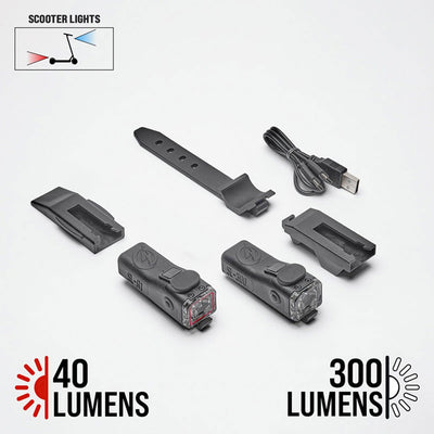 SL-300/R1 Scooter Combo Pack by ShredLights