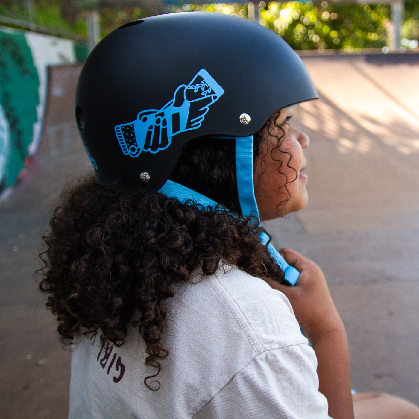 The Certified Sweatsaver Helmet - Skate Like A Girl by Triple 8