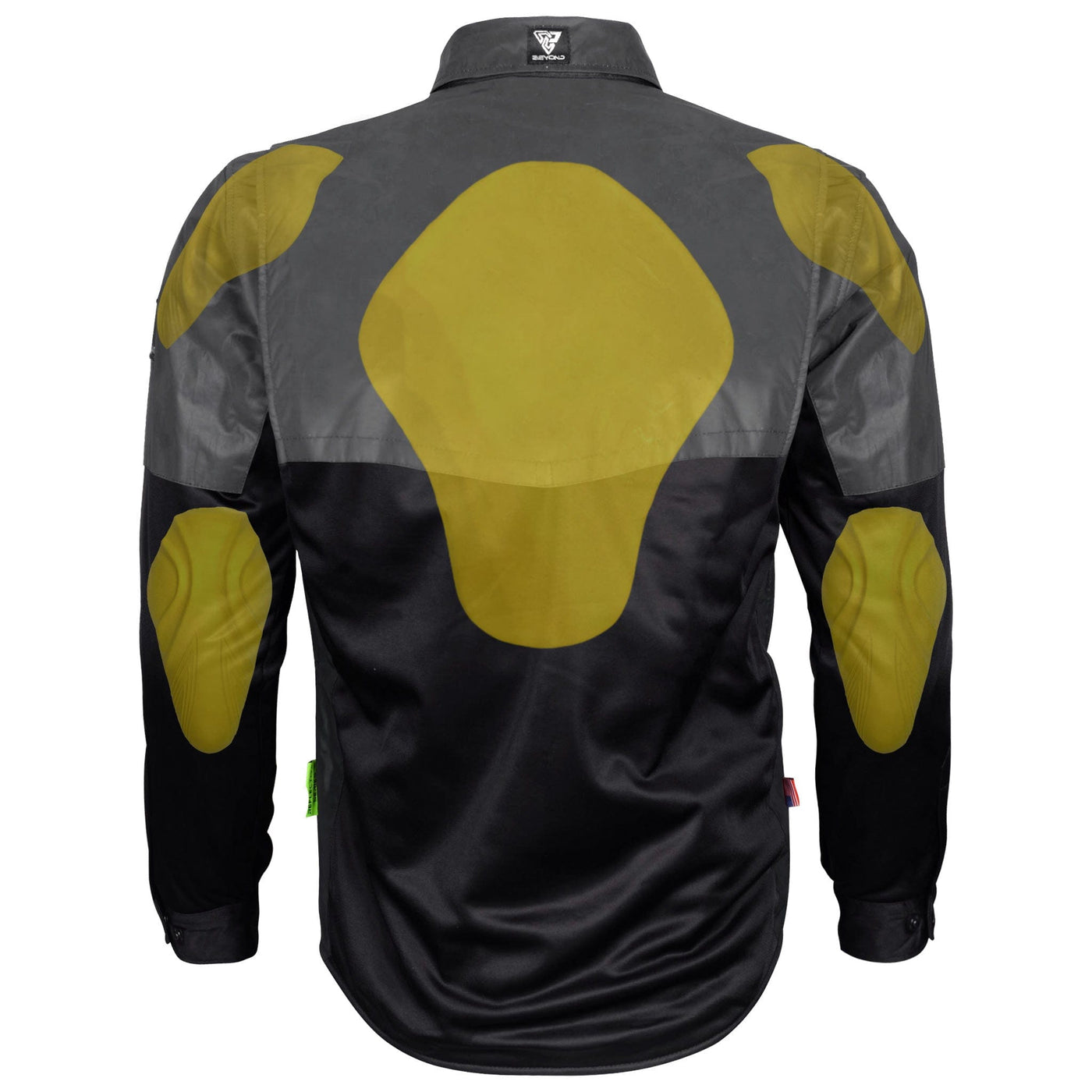 Ultra Reflective Shirt "Nightfall Nebula"  with Pads - Black