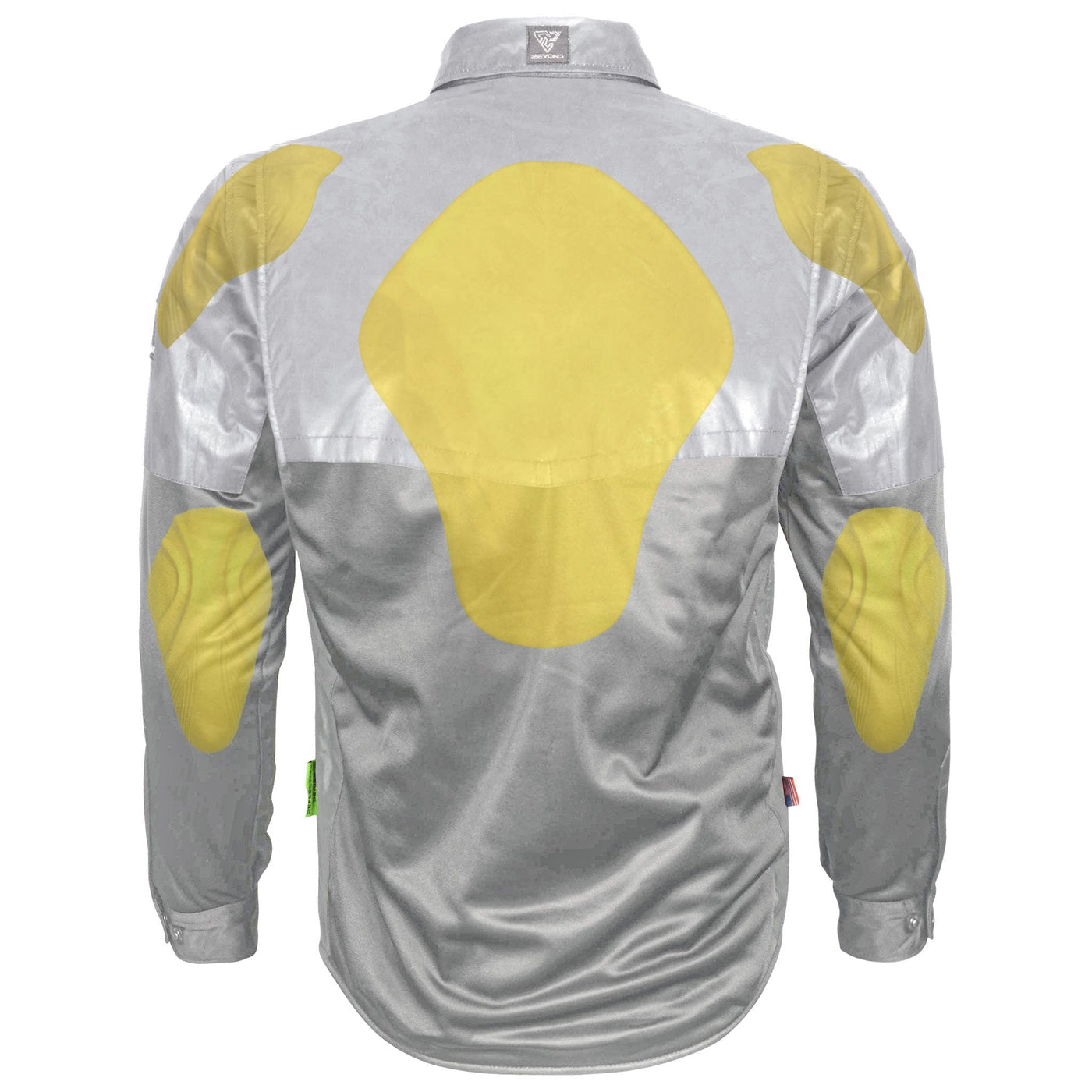Ultra Reflective Shirt "Twilight Titanium"  with Pads - Gray