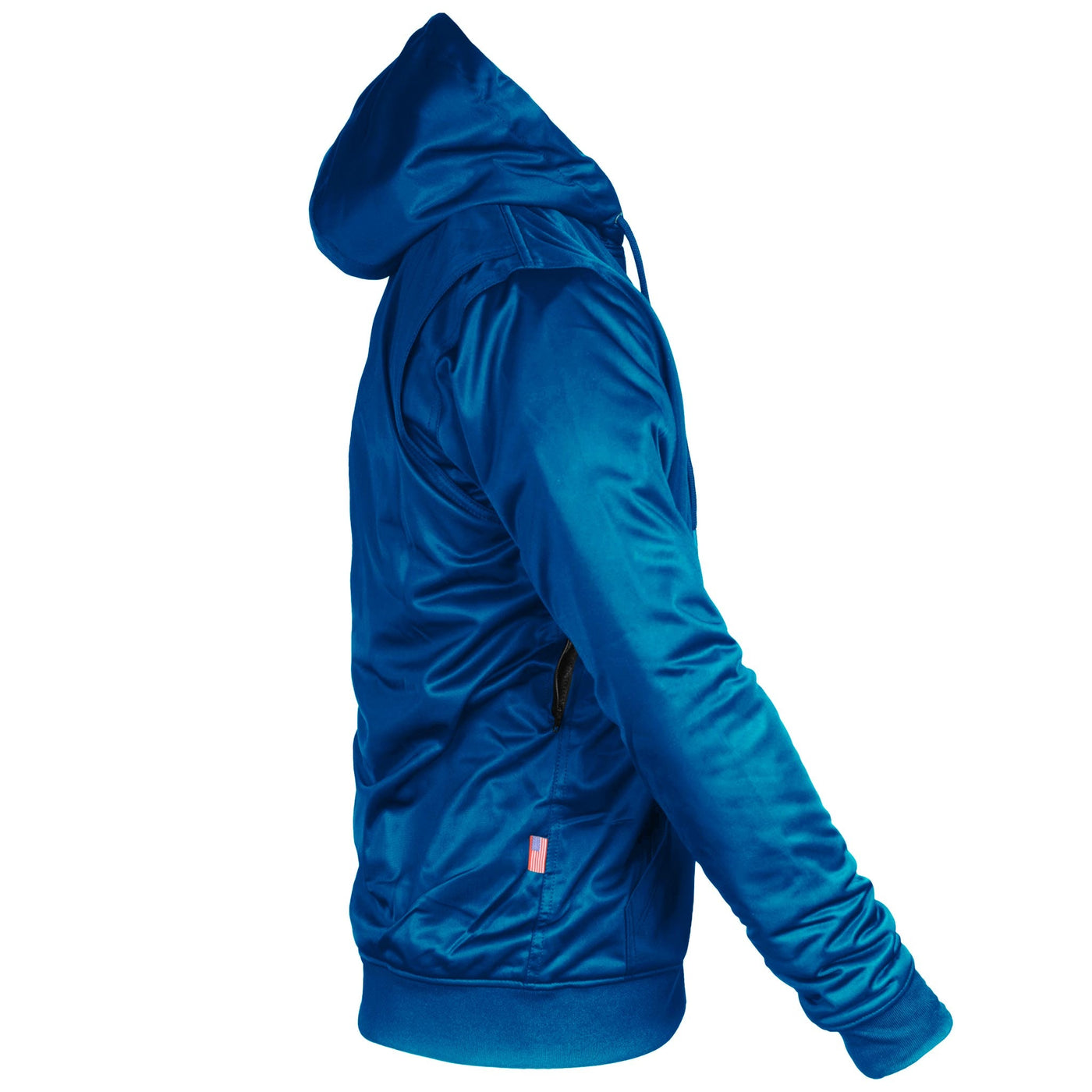 Ultra Protective Hoodie with Pads - Teal Solid