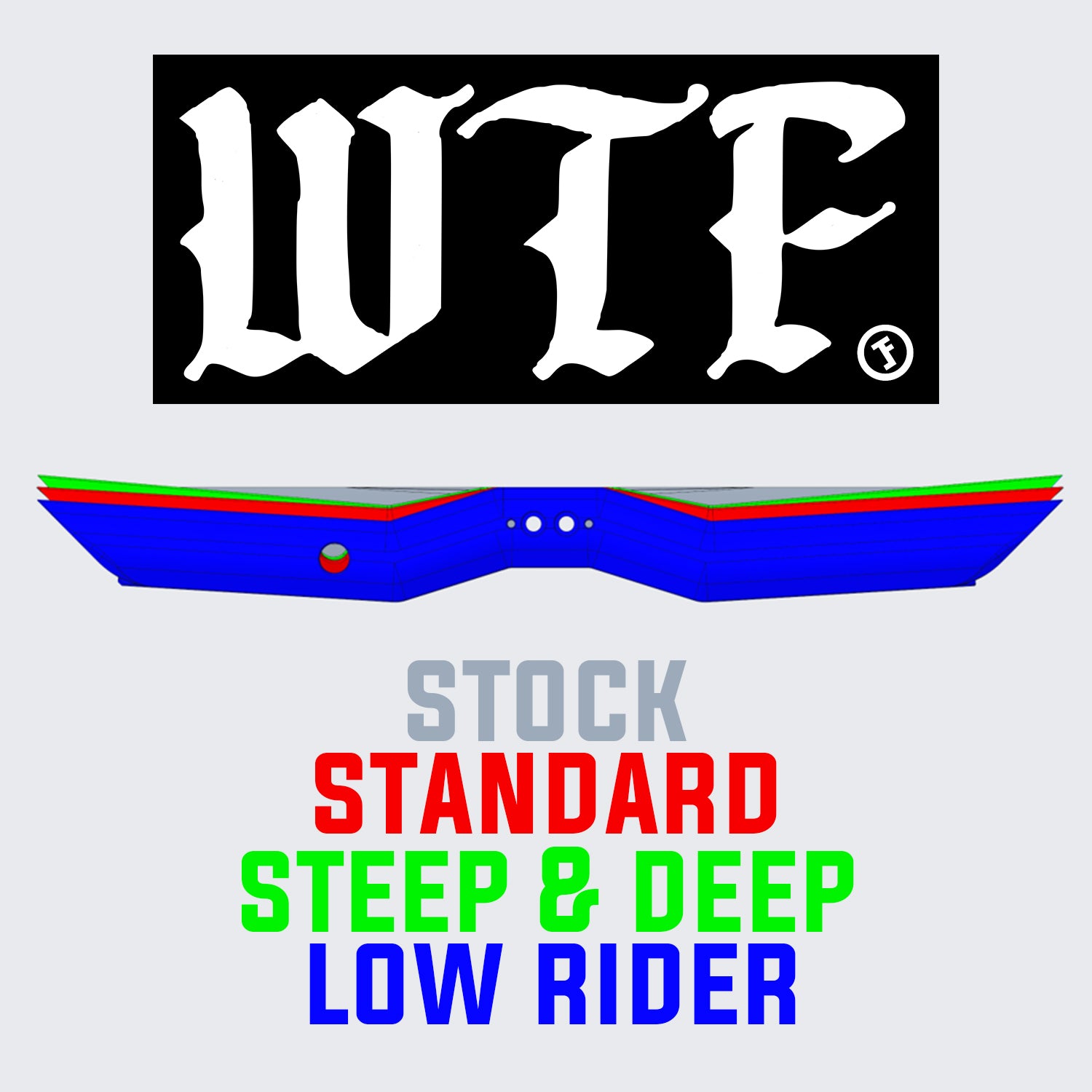 One Wheel Wtf Rails WTF Rails (Low-Rider) - Onewheel GT-S and Onewheel GT Compatible – One ...