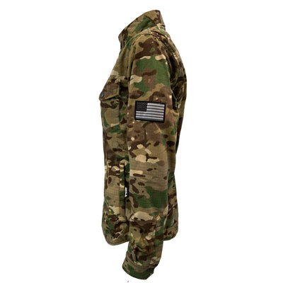 Protective Camouflage Shirt with Pads for Women "Delta Four" - Light Color