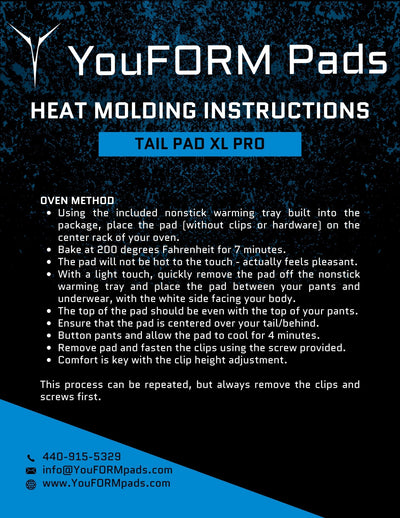 Tail Pad XL Pro by YouFORM
