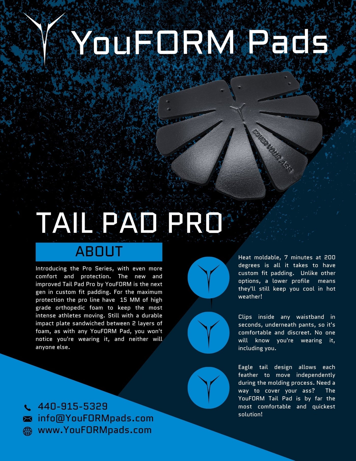 Tail Pad Pro by YouFORM