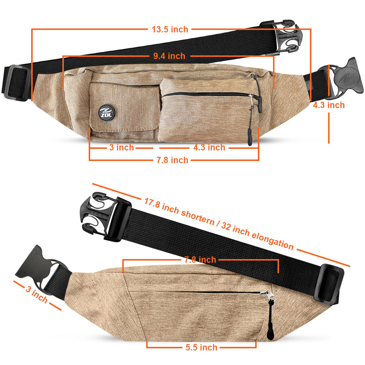 Zol Adventure Waist Bag