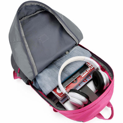 High Visibility Pink Reflective Commuter Bike Backpack |Riderbag Reflektor35