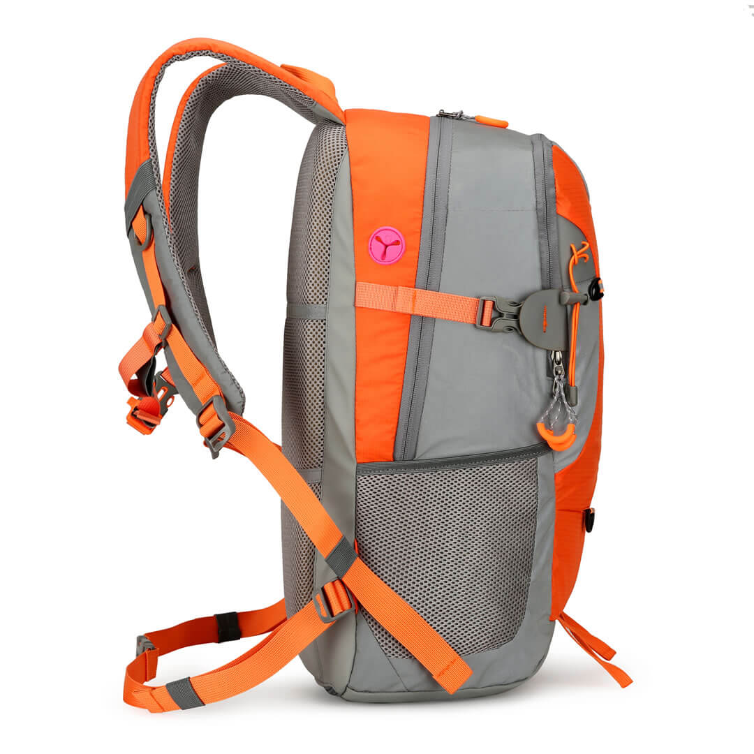Detours Gray and Orange Bike Backpack Detours Wedgie Seat Bag LG Gray/Orange - Walmart.com main image 4