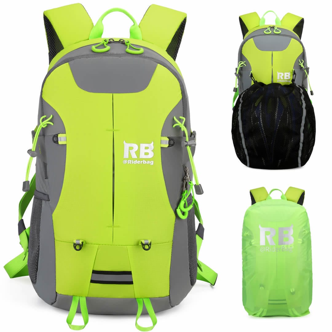 Hi Vis Reflective Commuter Bike Backpack | Riderbag Reflektor35